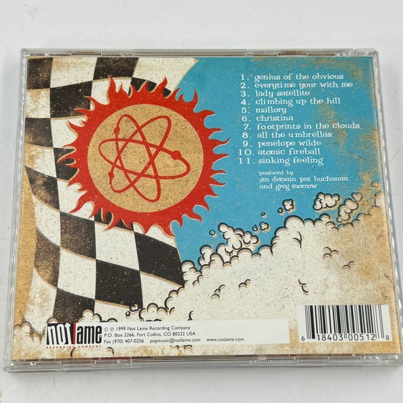 IDLE JETS Atomic Fireball 1999 CD Excellent Cond. Punk Pop Rock RARE - Picture 2 of 4